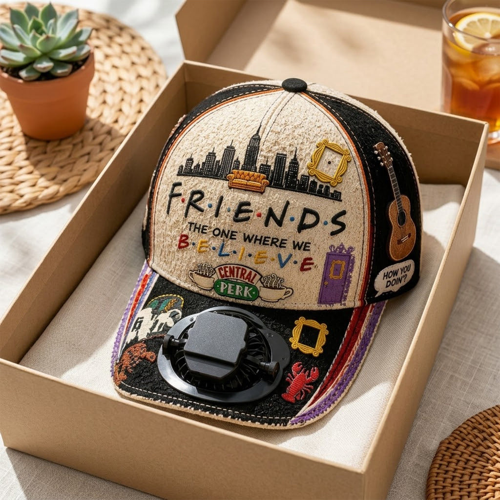 FRS Premium Rechargeable Fan Cap HQH