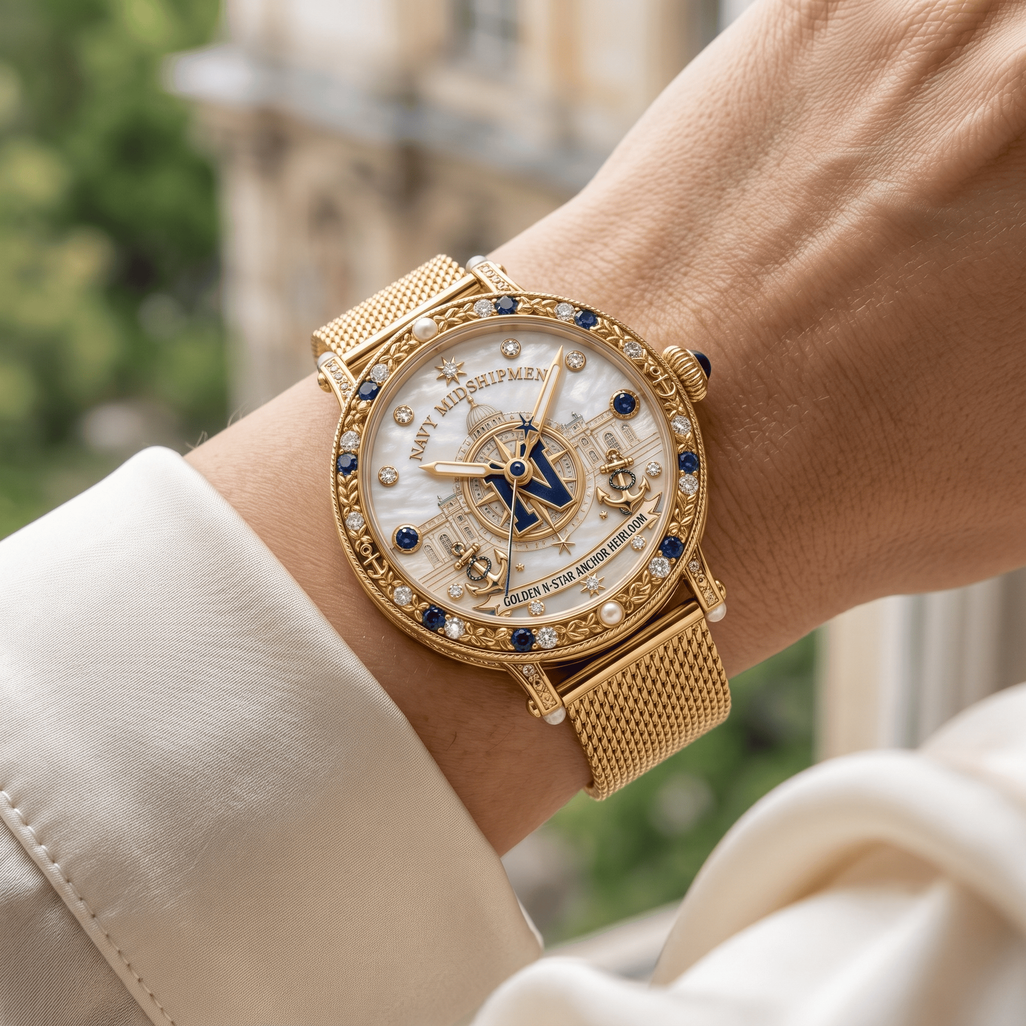 NMSM Stainless Steel Watch HTTT