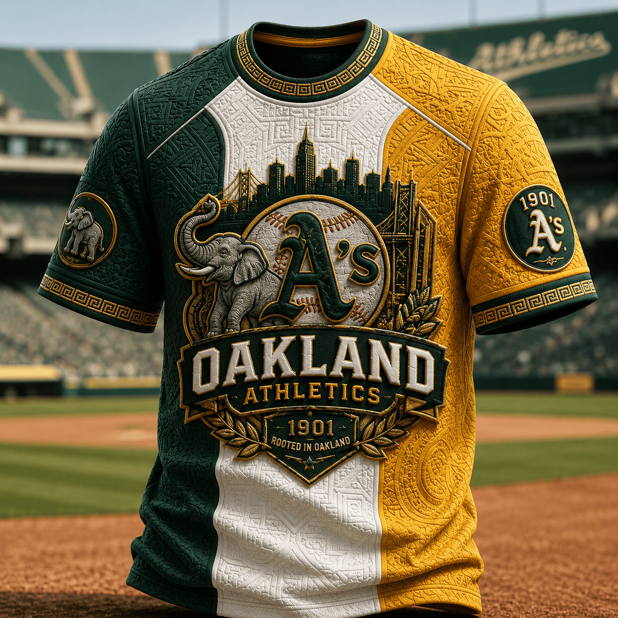 PREMIUM OKAA 3D EMBOSS SHIRT HQH