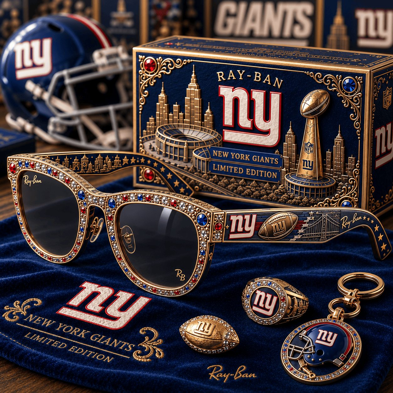 PREMIUM NYG UNISEX SUNGLASSES NPL