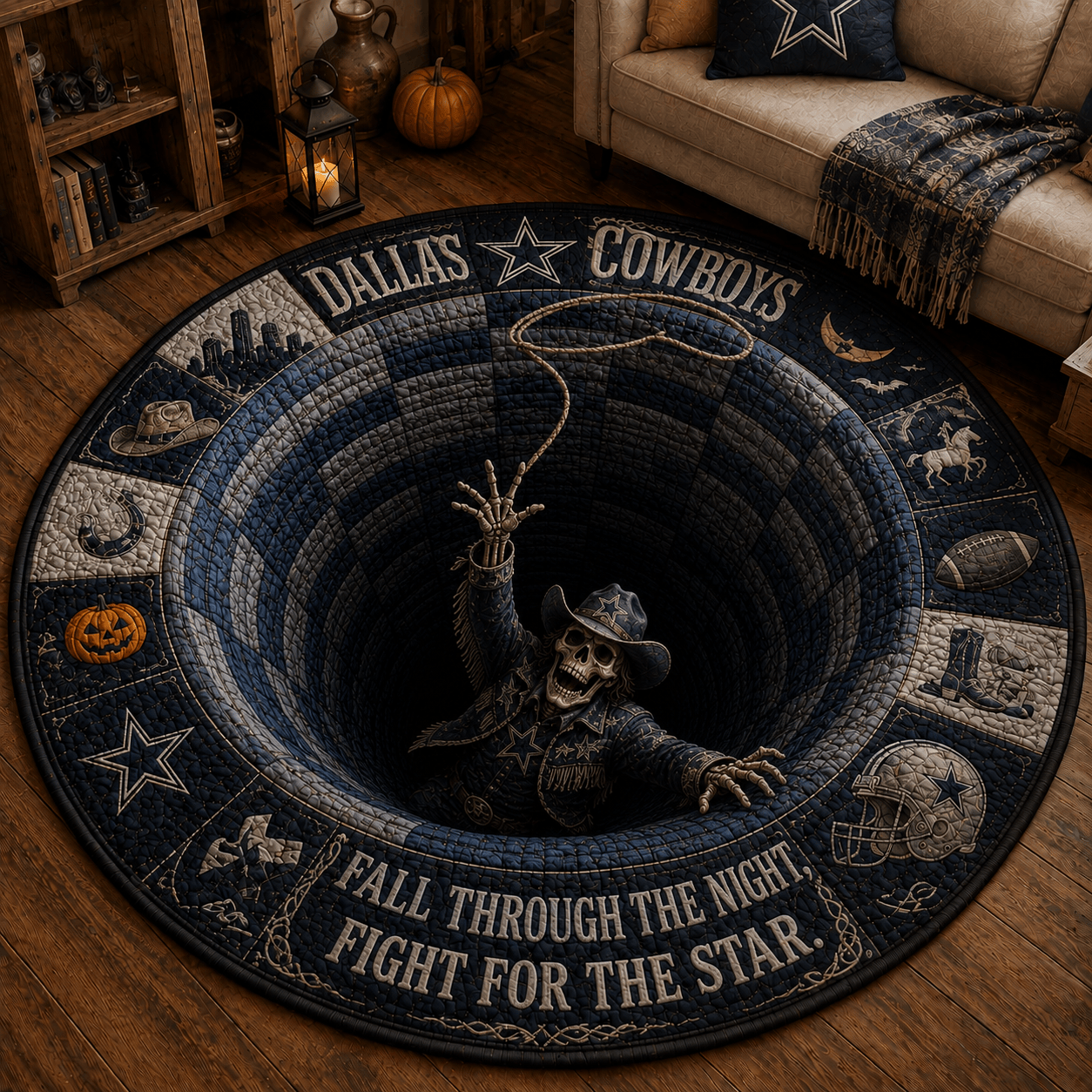 DLCB Quilted Round Mat HQH