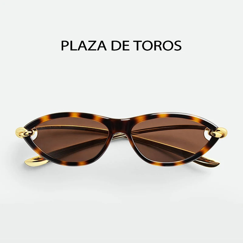 Trendy Luxury Brands Women's Cat Eye Tortoiseshell